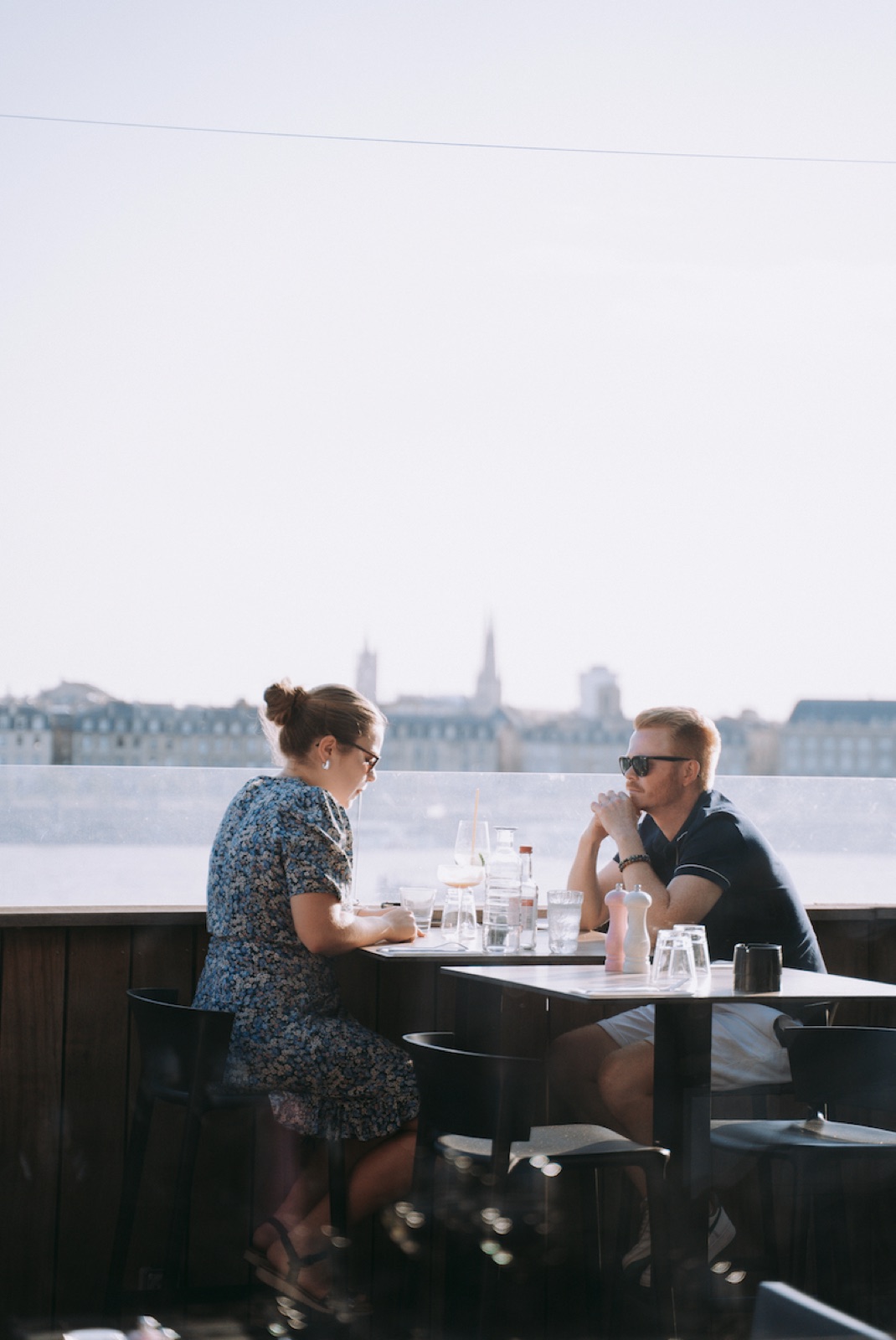Terrasse sur les quais